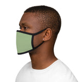 Fitted Face Mask - Solid Olive