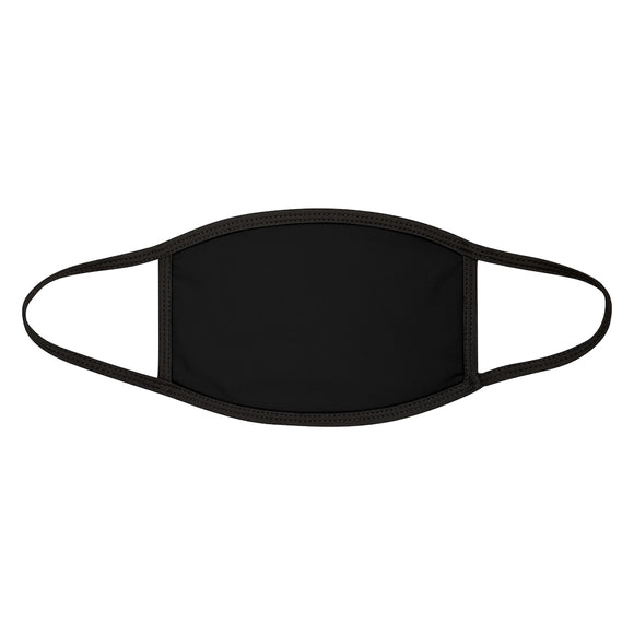 Fitted Face Mask - Solid Black